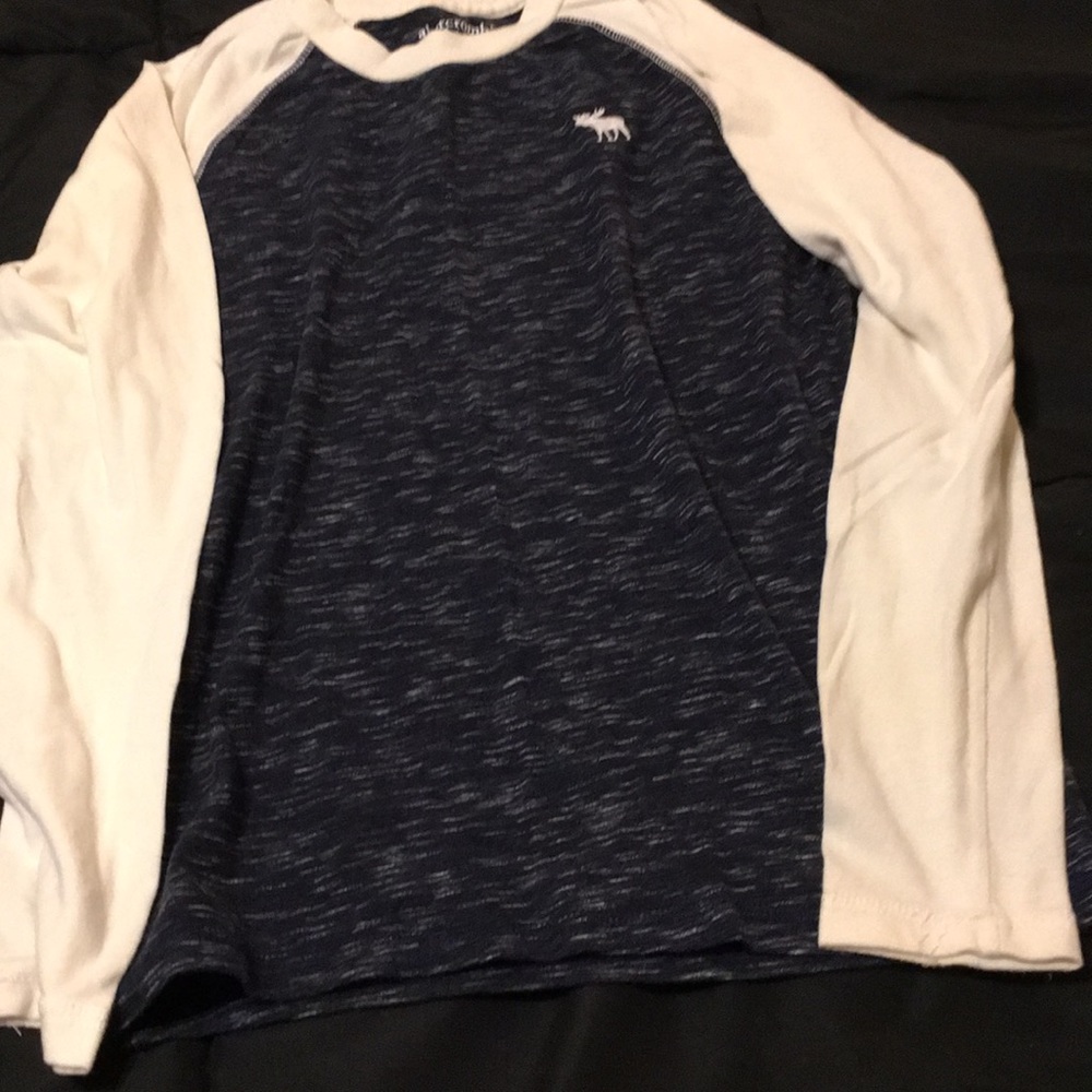10 12 black and white shirt new Abercrombie